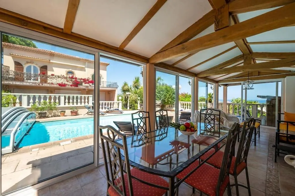 Villa Valentino - Vue Mer- Pool House / Piscine Antibes