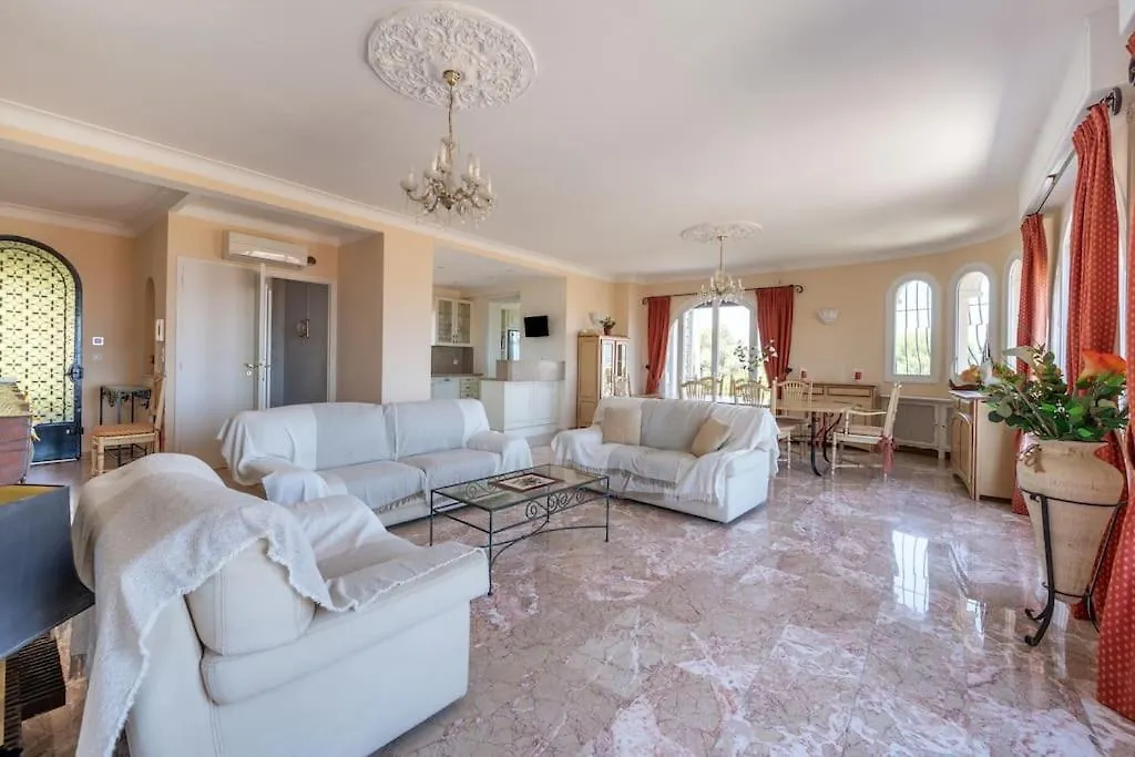 Villa Valentino - Vue Mer- Pool House / Piscine Antibes 0*,  Frankrike