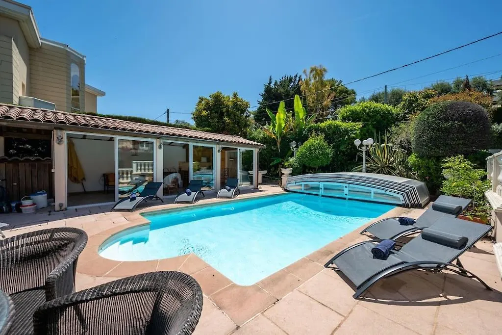 Villa Valentino - Vue Mer- Pool House / Piscine Antibes France